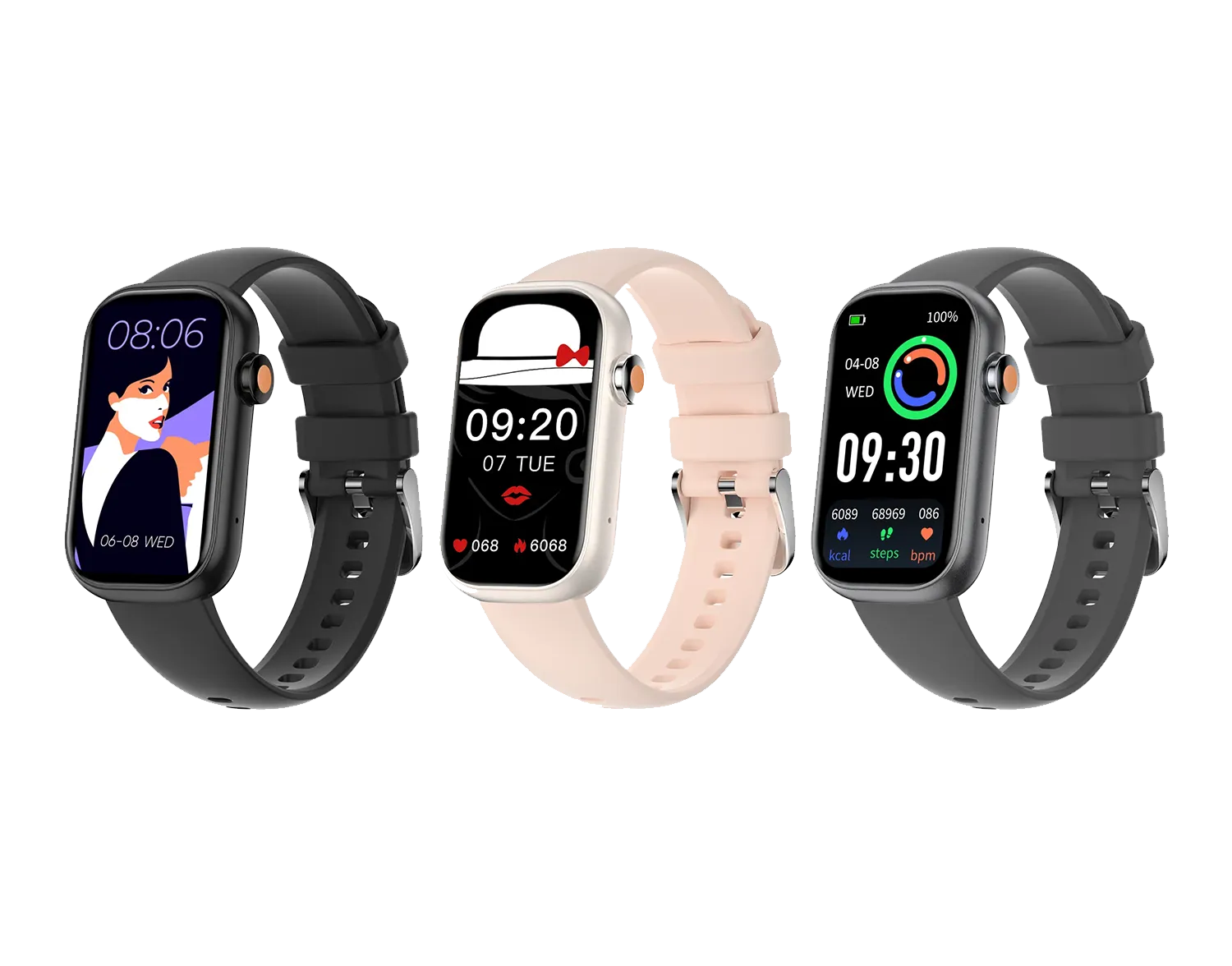 Modelo de reloj inteligente F
